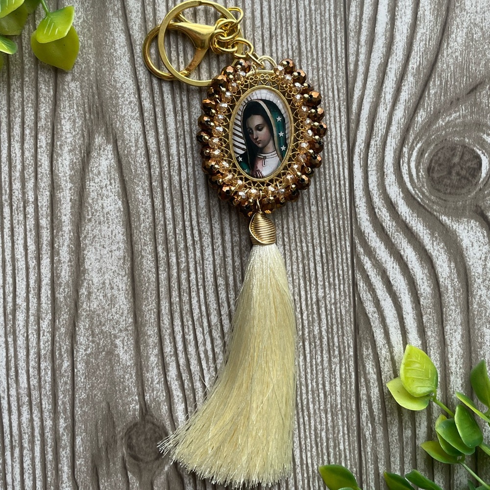 Virgin Mary Keychain | La Virgen de Guadalupe | Virgencita | Mother of God
